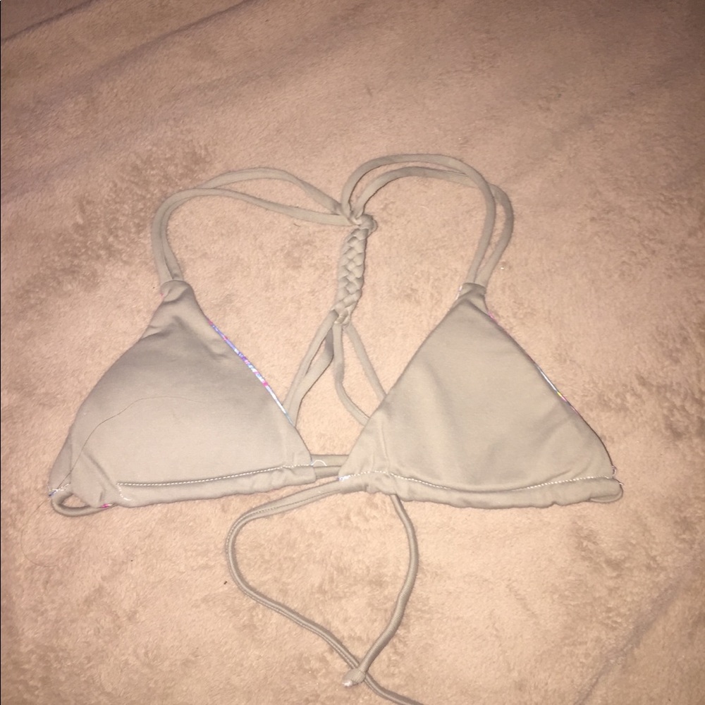 SAN LORENZO front cross bikini top